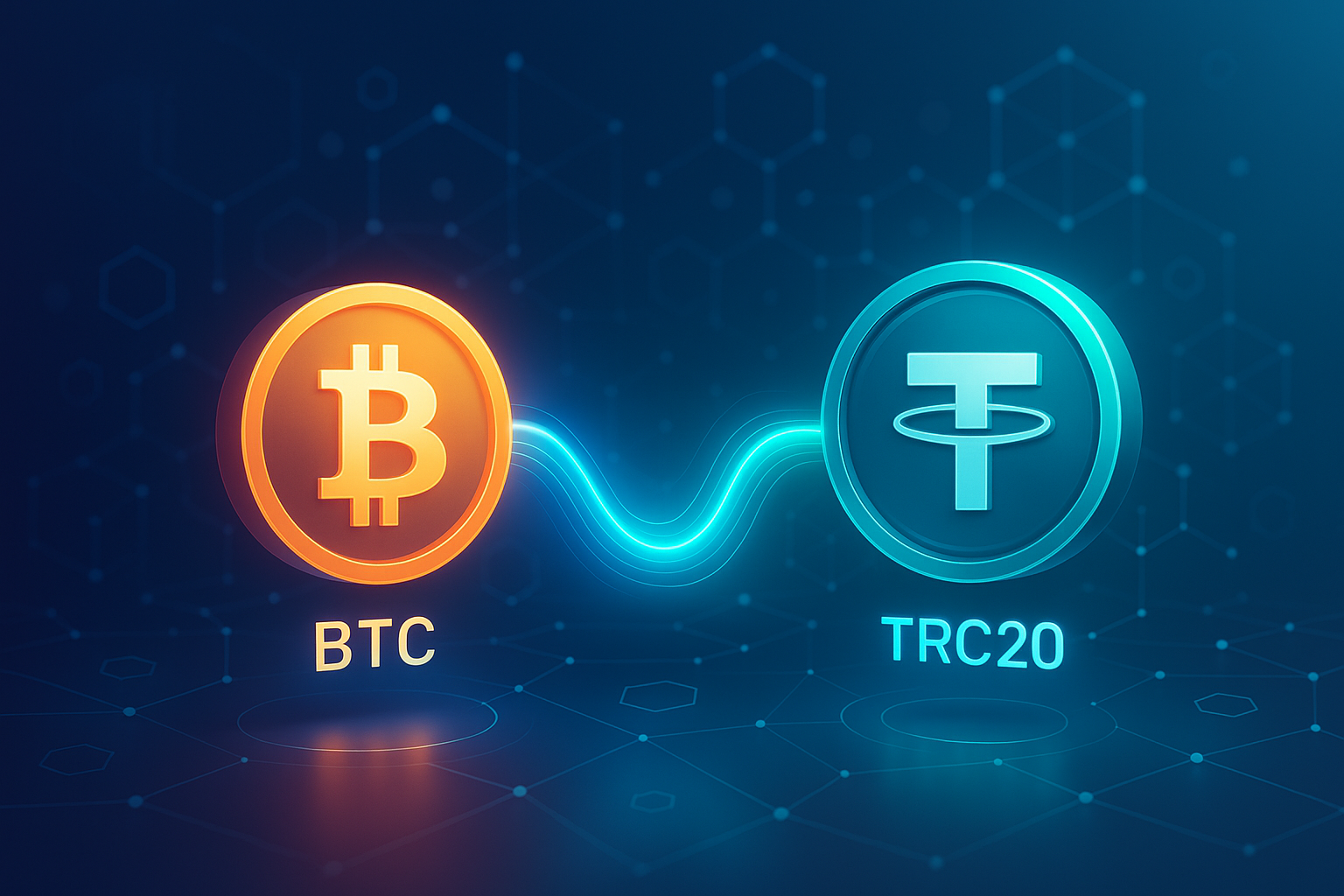 Обмен BTC на TRC20 по выгодному курсу